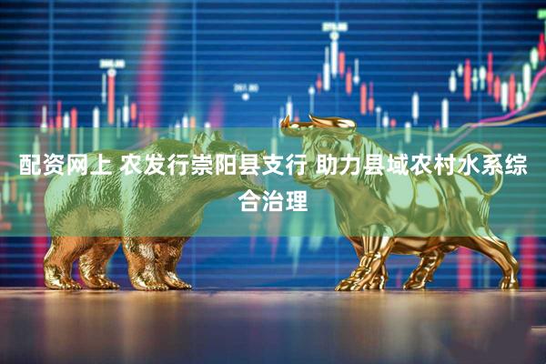 配资网上 农发行崇阳县支行 助力县域农村水系综合治理