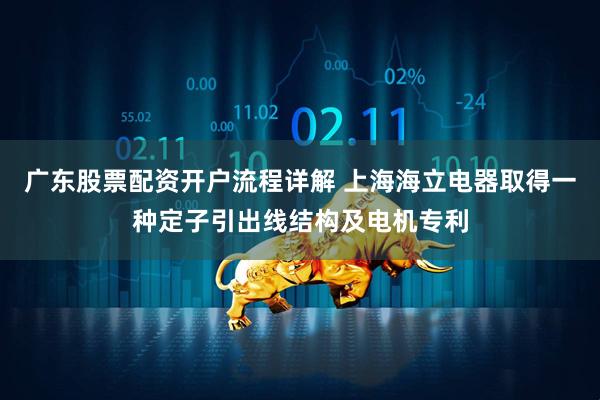 广东股票配资开户流程详解 上海海立电器取得一种定子引出线结构及电机专利