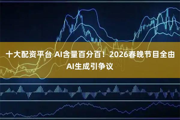 十大配资平台 AI含量百分百！2026春晚节目全由AI生成引争议